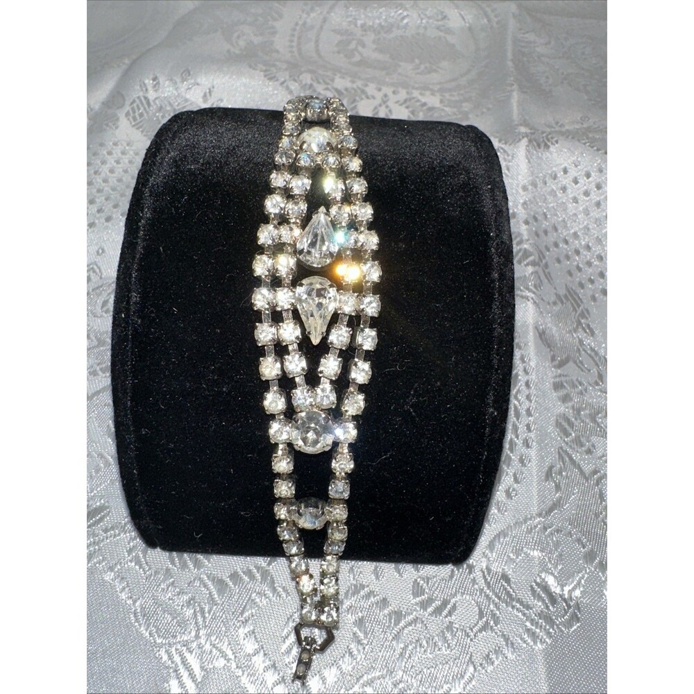 Vintage Rhinestone Bracelet